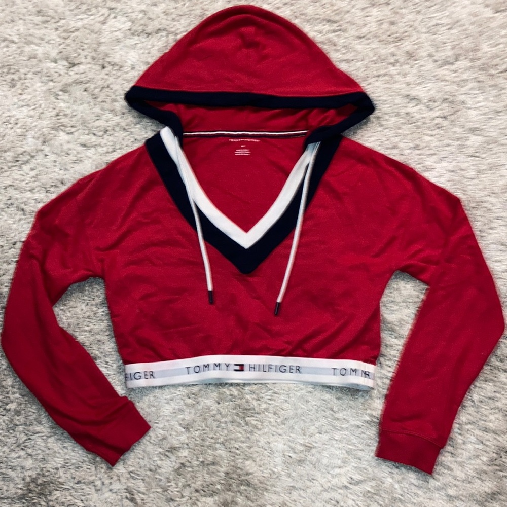 Crop Tommy Hilfiger hoodie